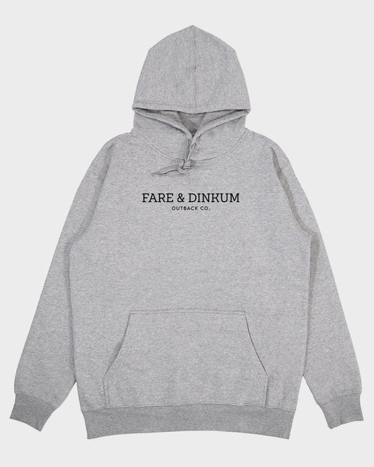 Signature Unisex Hoodie Grey and Black
