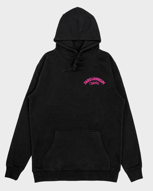 Trademark Unisex Hoodie Black and Pink