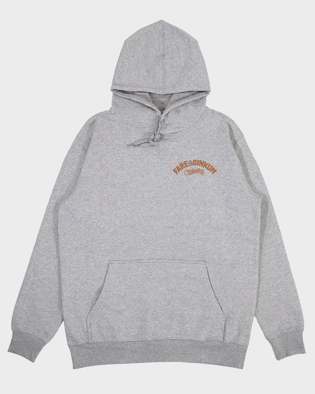 Trademark Unisex Hoodie Grey and Tan