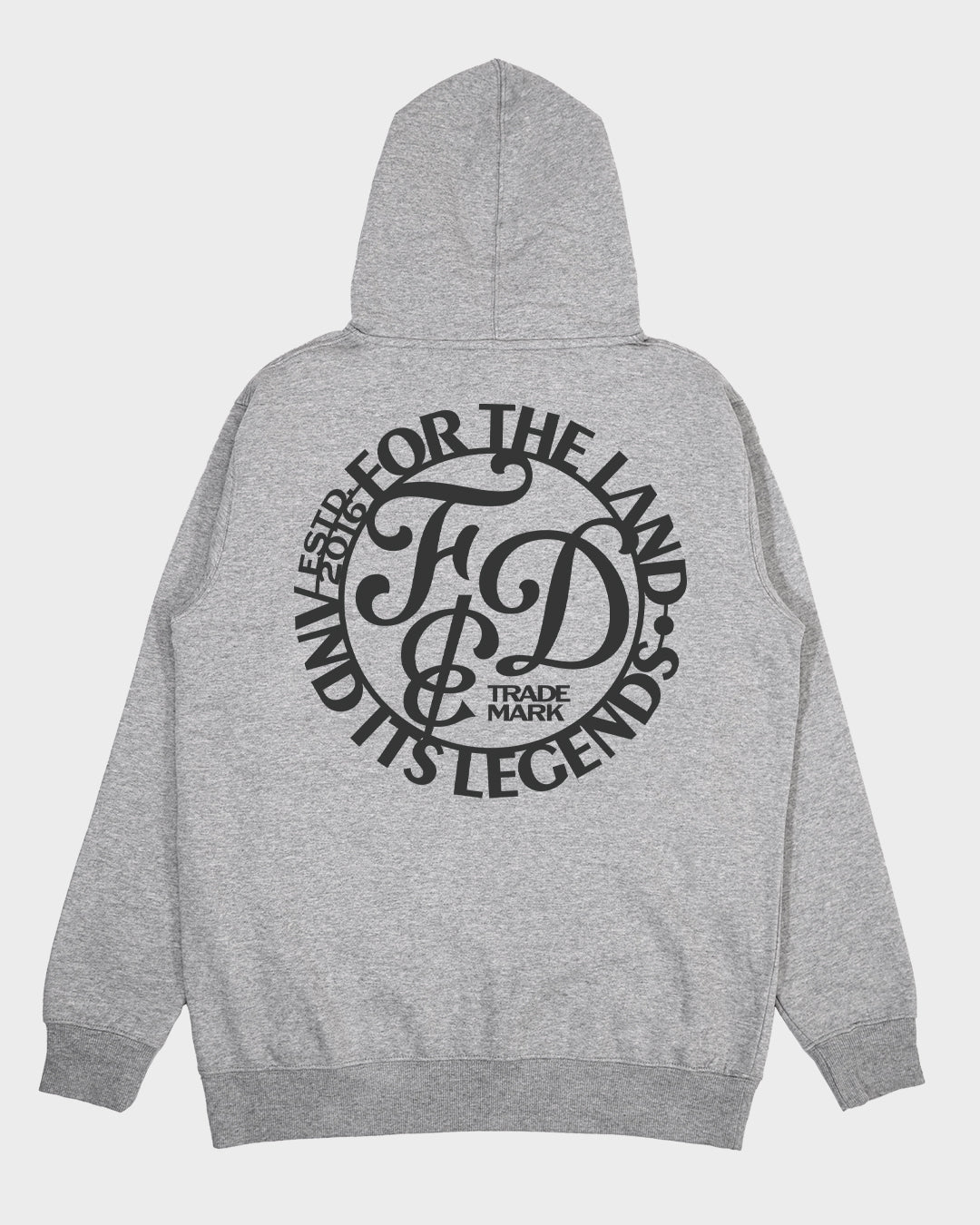 Livestock Unisex Hoodie Grey and Black