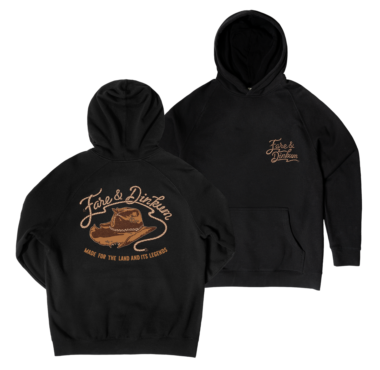 Old Faithful Hoodie Black