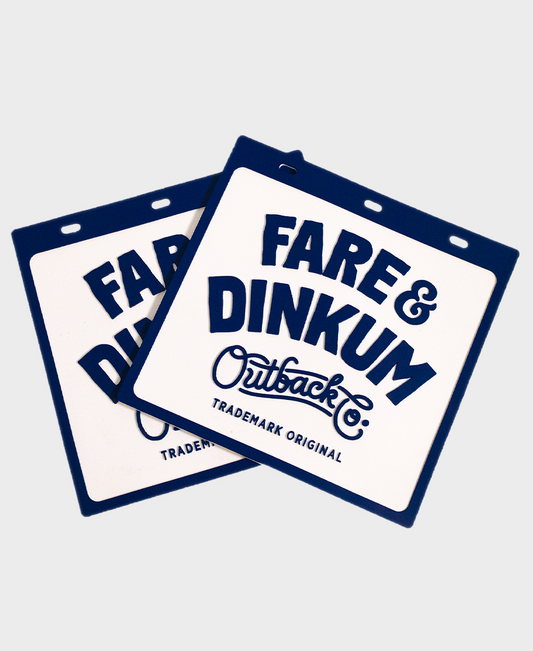 Fare & Dinkum Car Mud Flaps Large
