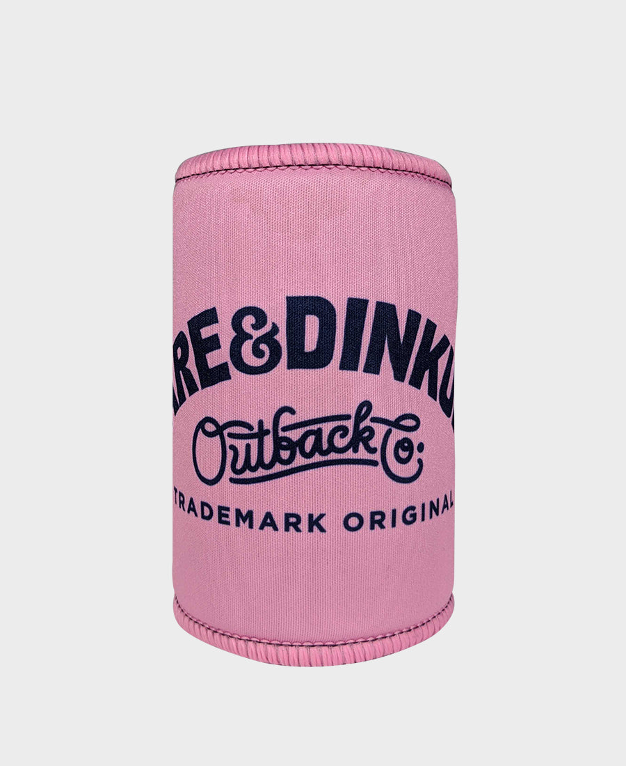 Premium Stubby Cooler Pink