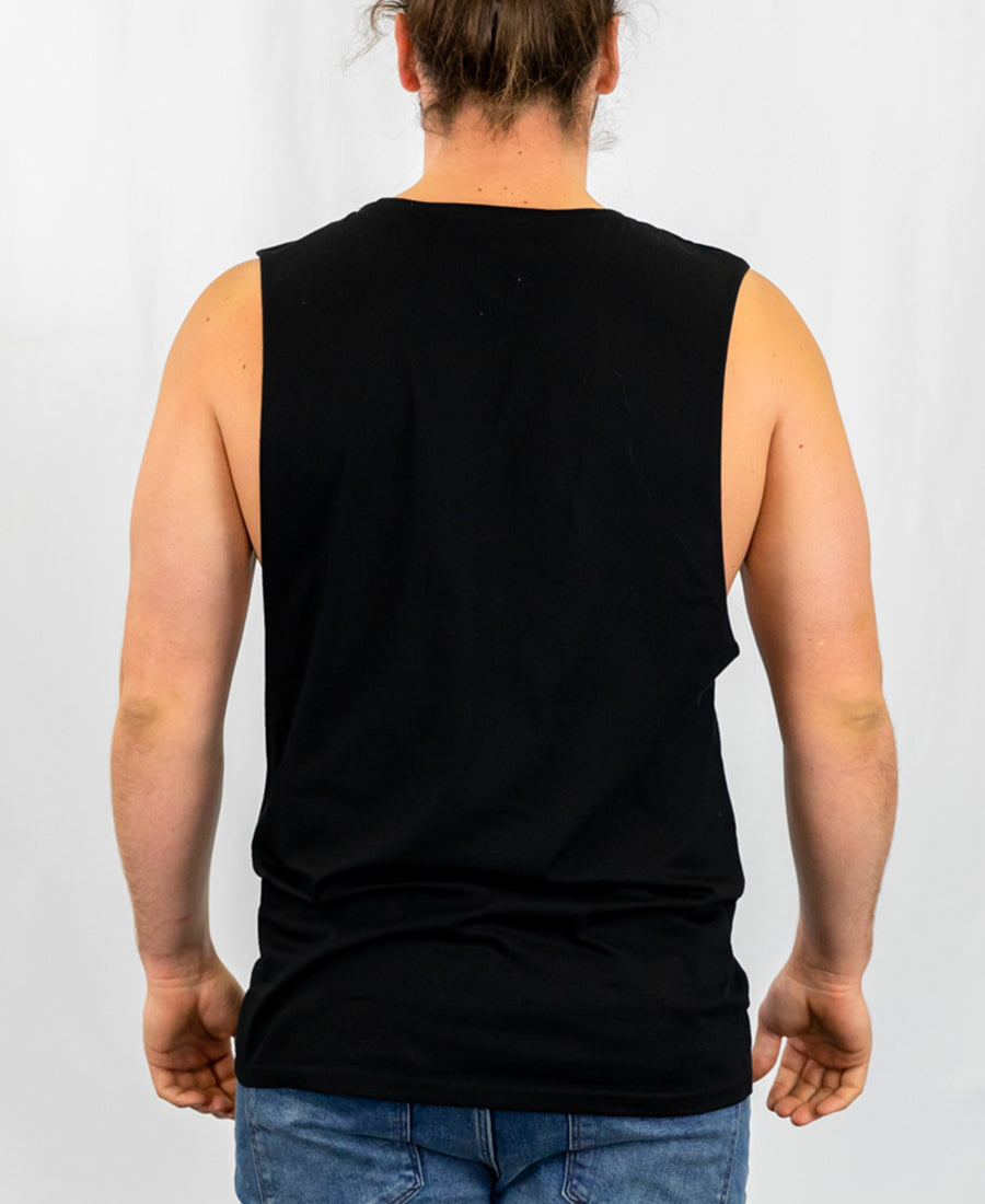 Signature Mens Muscle Tank Black