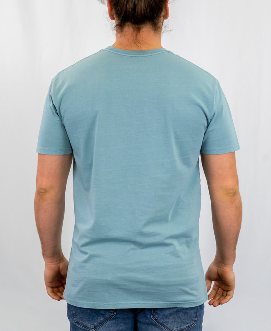 Signature Mens Faded T-Shirt Slate