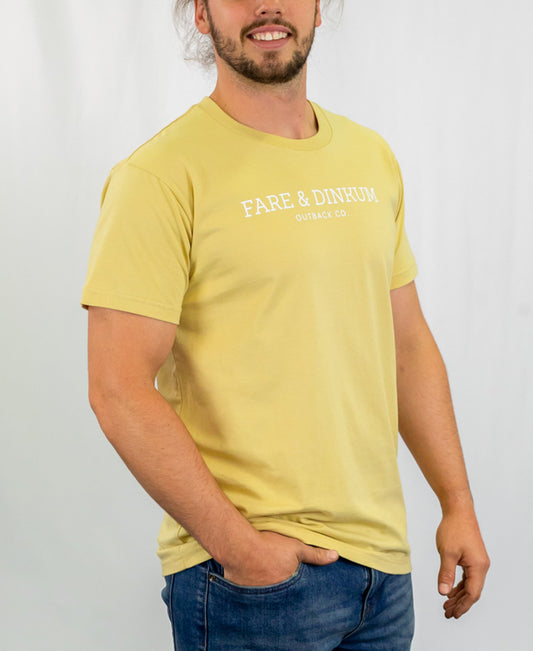 Signature Mens T-Shirt Tan