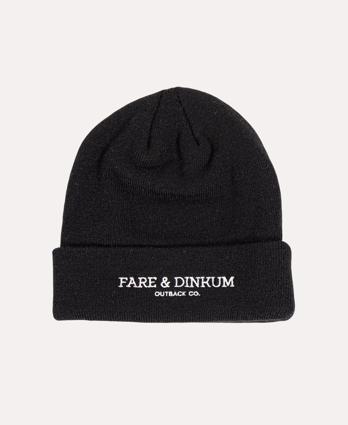 Signature Black Beanie