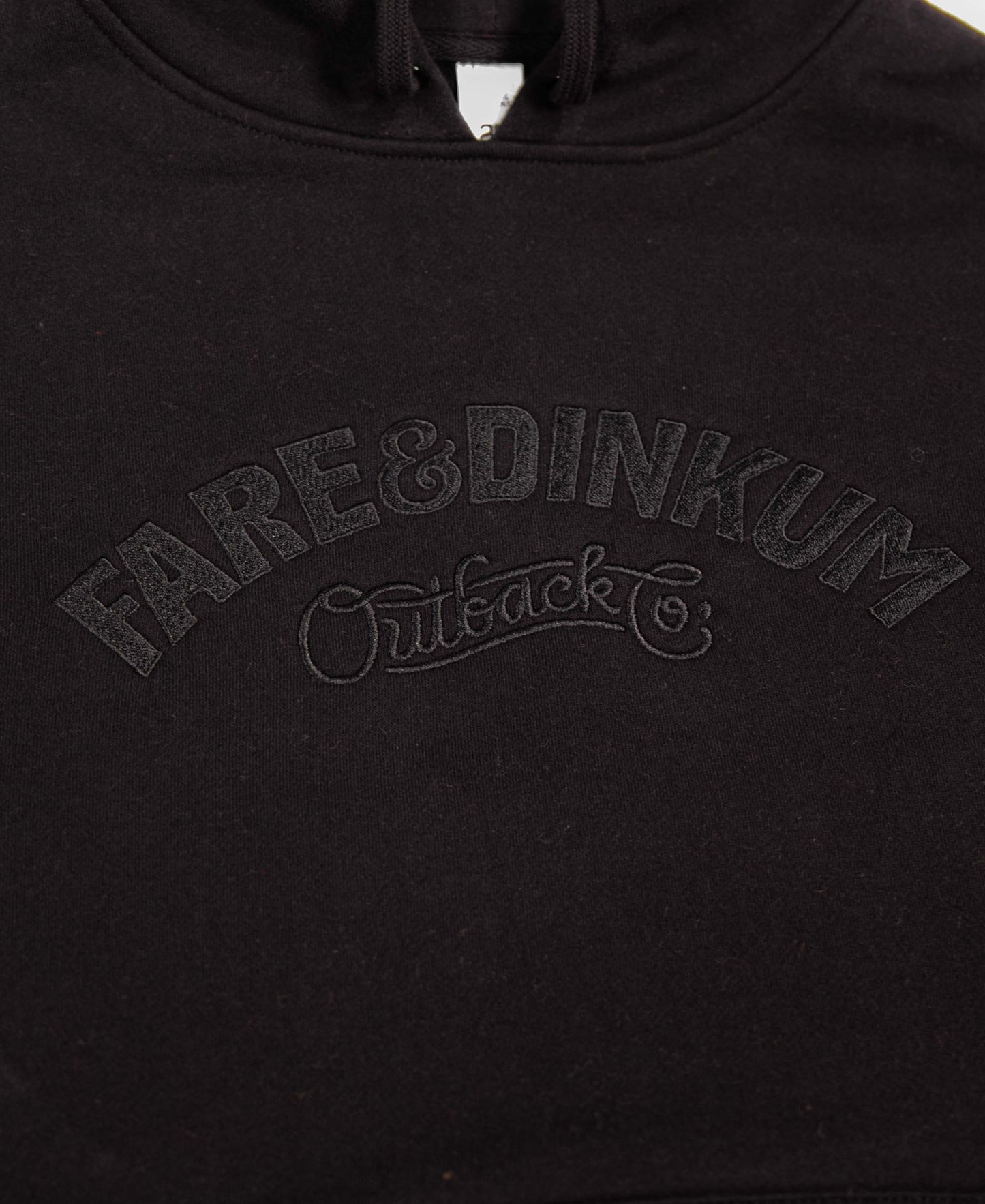 Black Pullover Hoodie