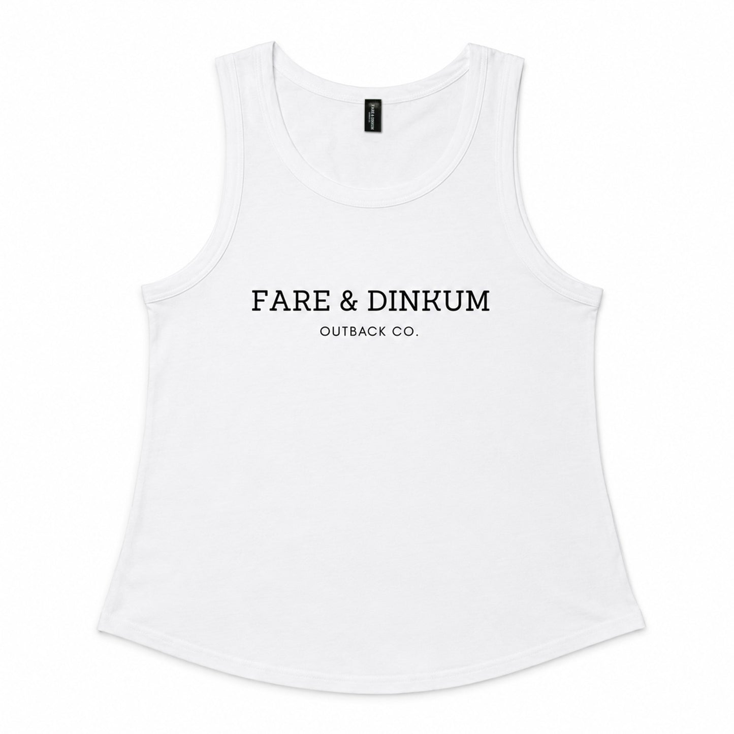 Signature Womens Singlet White