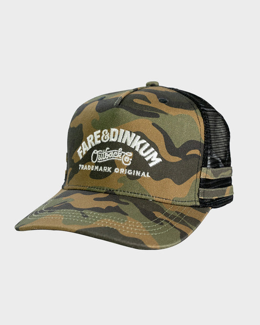 Outback Trucker Forest Camo