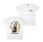 Mad As A Cut Snake Tee White