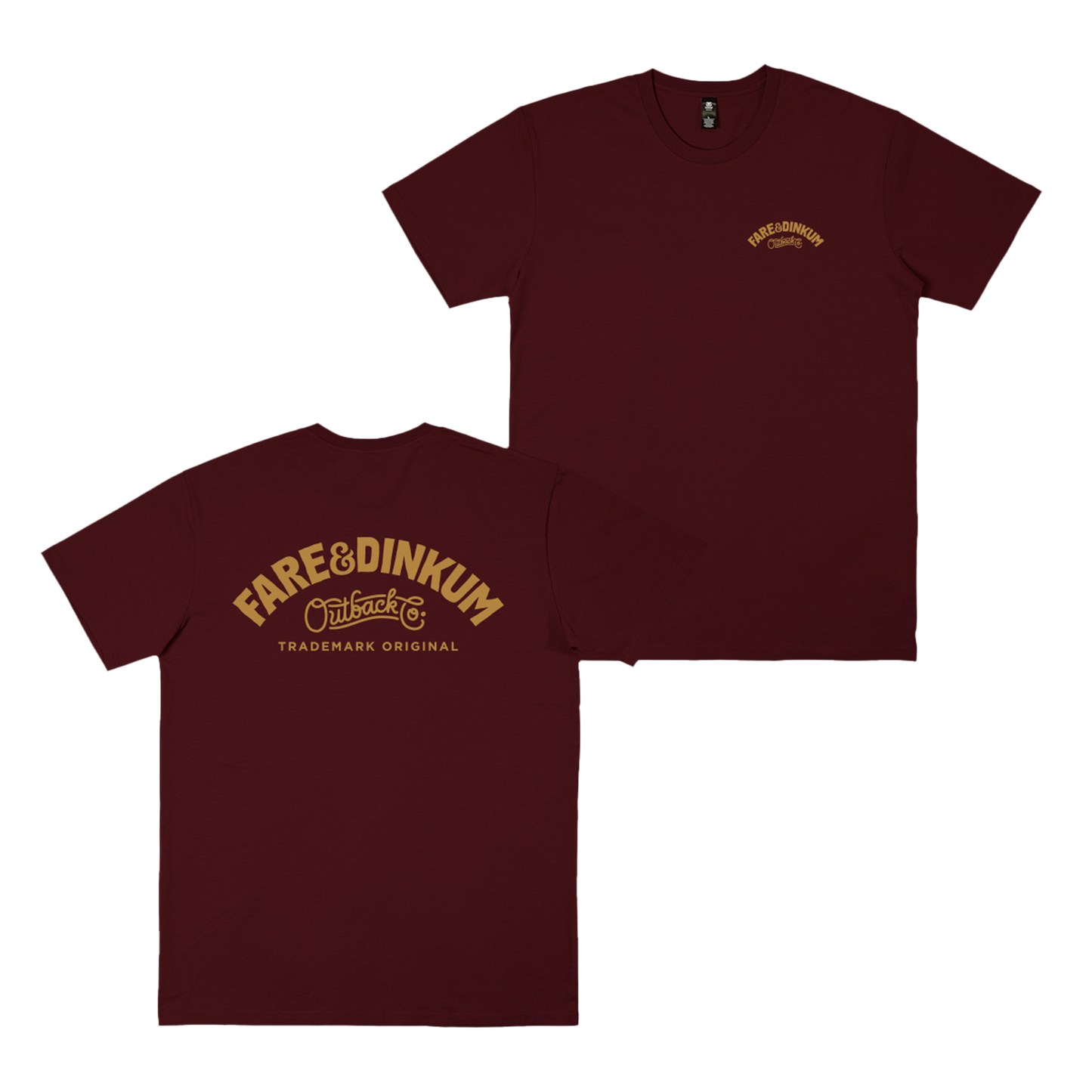 Trademark Unisex T-Shirt Burgundy