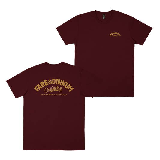 Trademark Unisex T-Shirt Burgundy