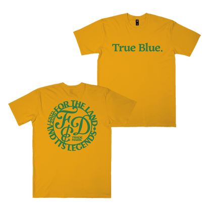 True Blue 2024 Unisex T-Shirt Mustard