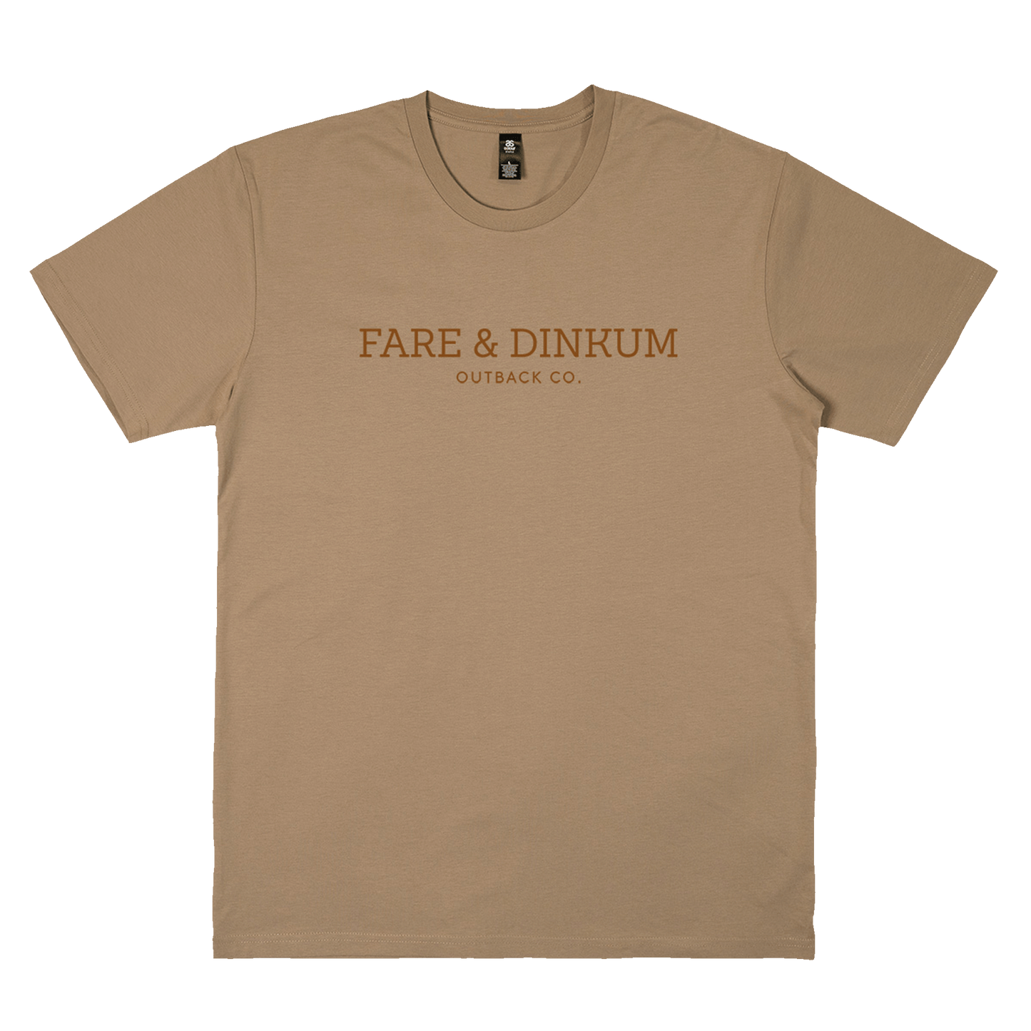 Logo Unisex T-Shirt Tan