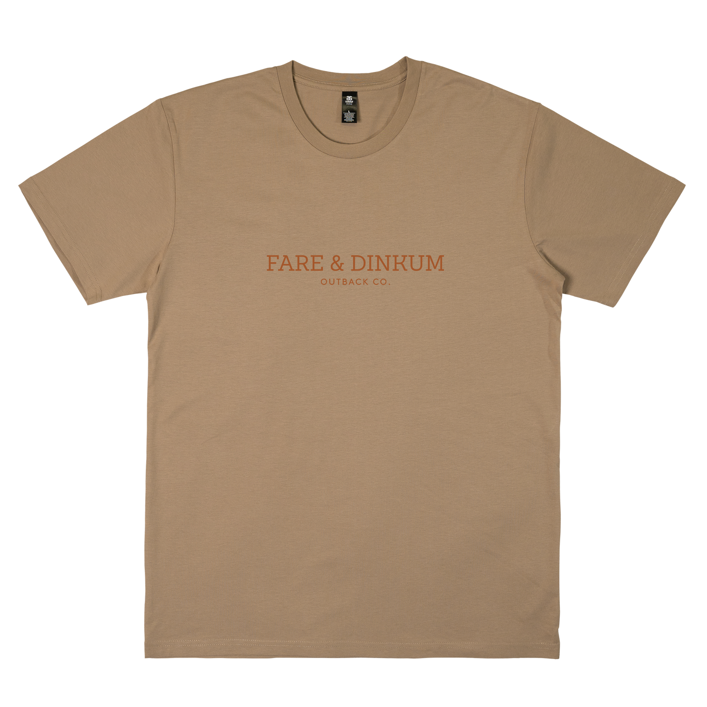 Logo Unisex T-Shirt Tan