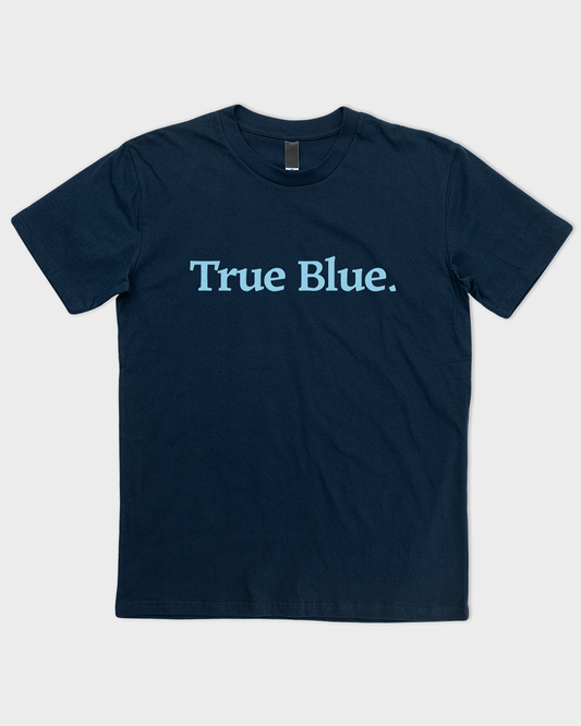True Blue 2024 Unisex T-Shirt Navy