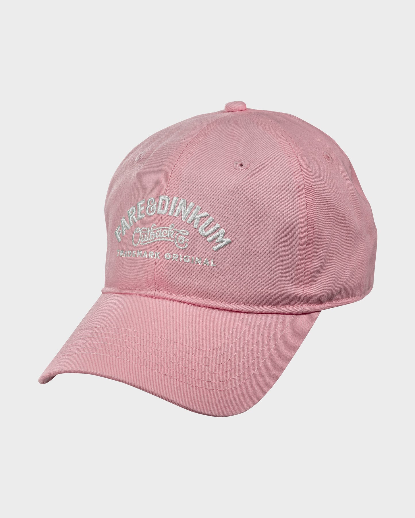 Outback Co. Dad Cap Light Pink