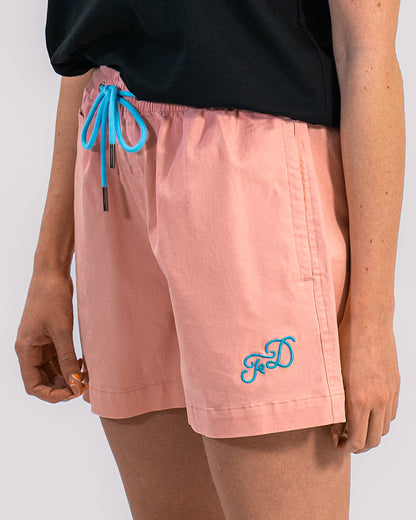 Ladies Rugger Shorts Pink