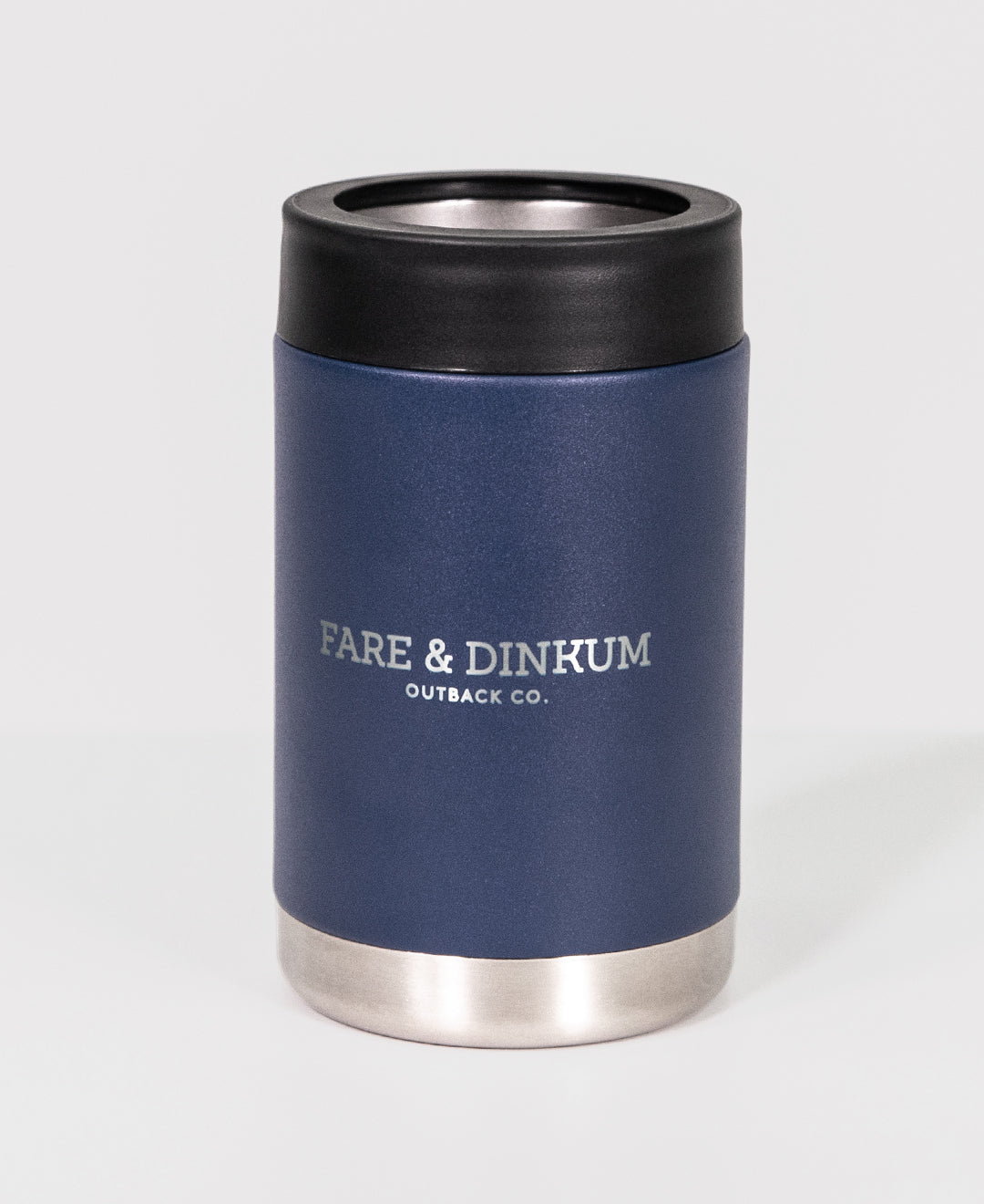 Fare & Dinkum Navy Insulated Stubby Cooler
