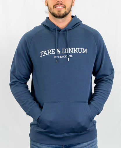Unisex Signature Lightweight Hoodie Petrol Blue