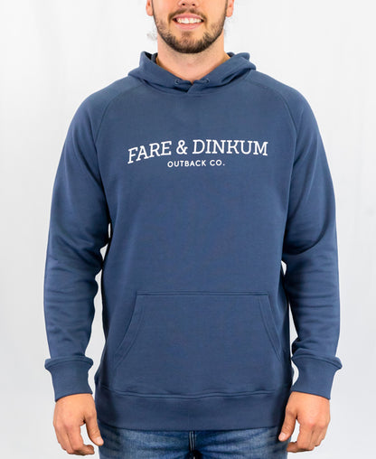 Unisex Signature Lightweight Hoodie Petrol Blue