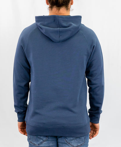 Unisex Signature Lightweight Hoodie Petrol Blue