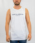 Signature Mens Muscle Tank White