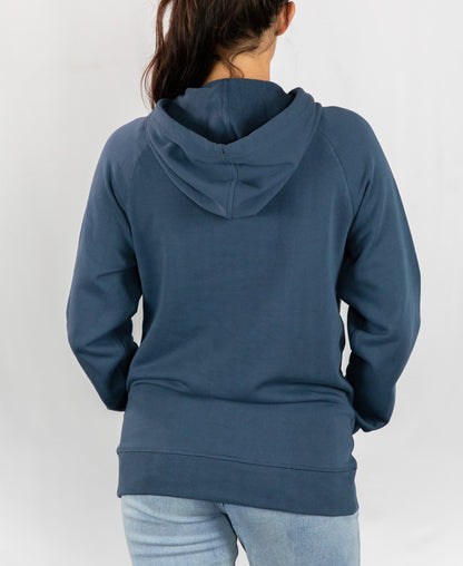 Unisex Signature Lightweight Hoodie Petrol Blue
