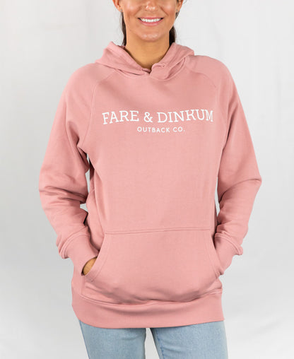 Unisex Signature Lightweight Hoodie Rose