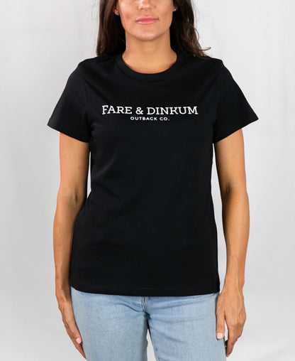 Signature Womens T-Shirt Black
