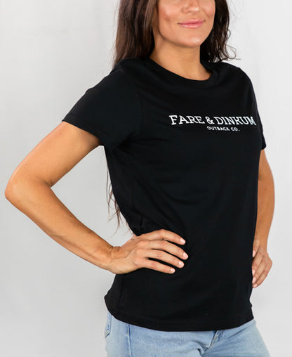 Signature Womens T-Shirt Black