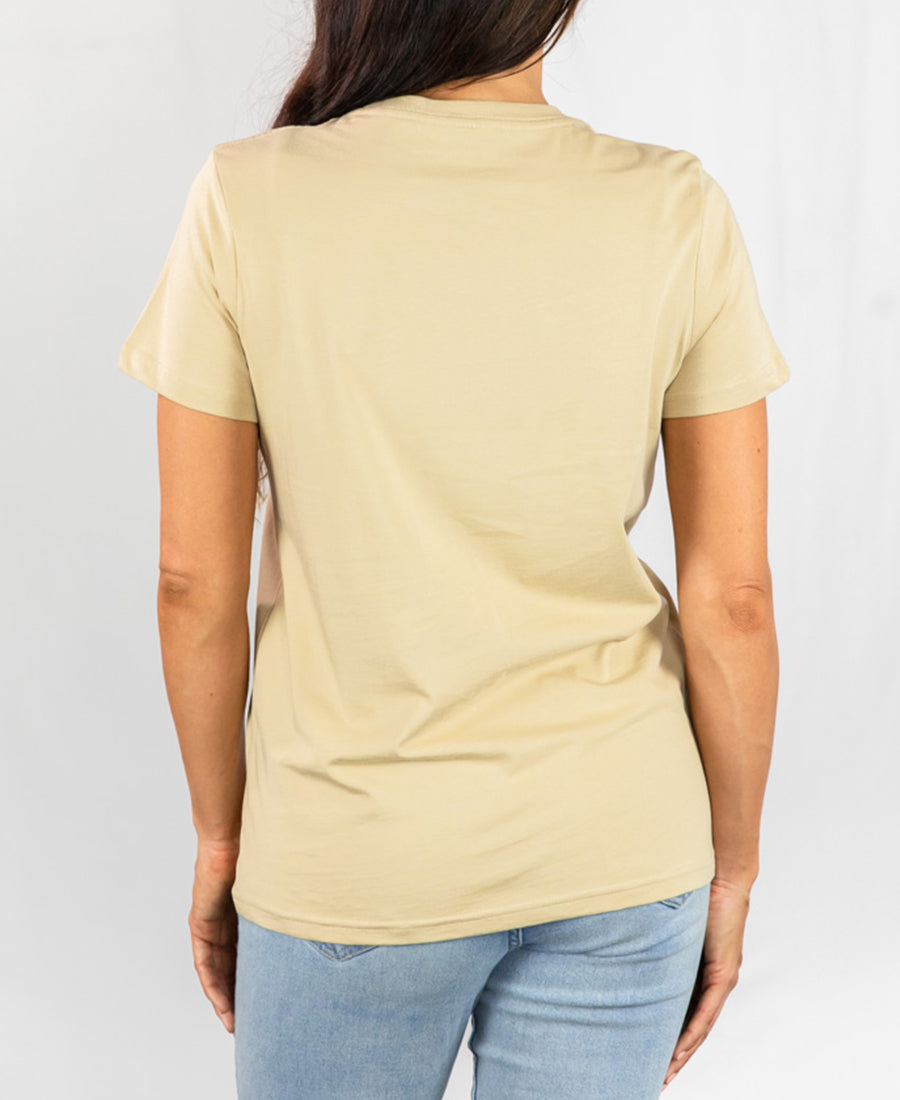 Signature Womens T-Shirt Tan