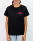 Trademark Womens Vintage T-Shirt Black & Hot Pink