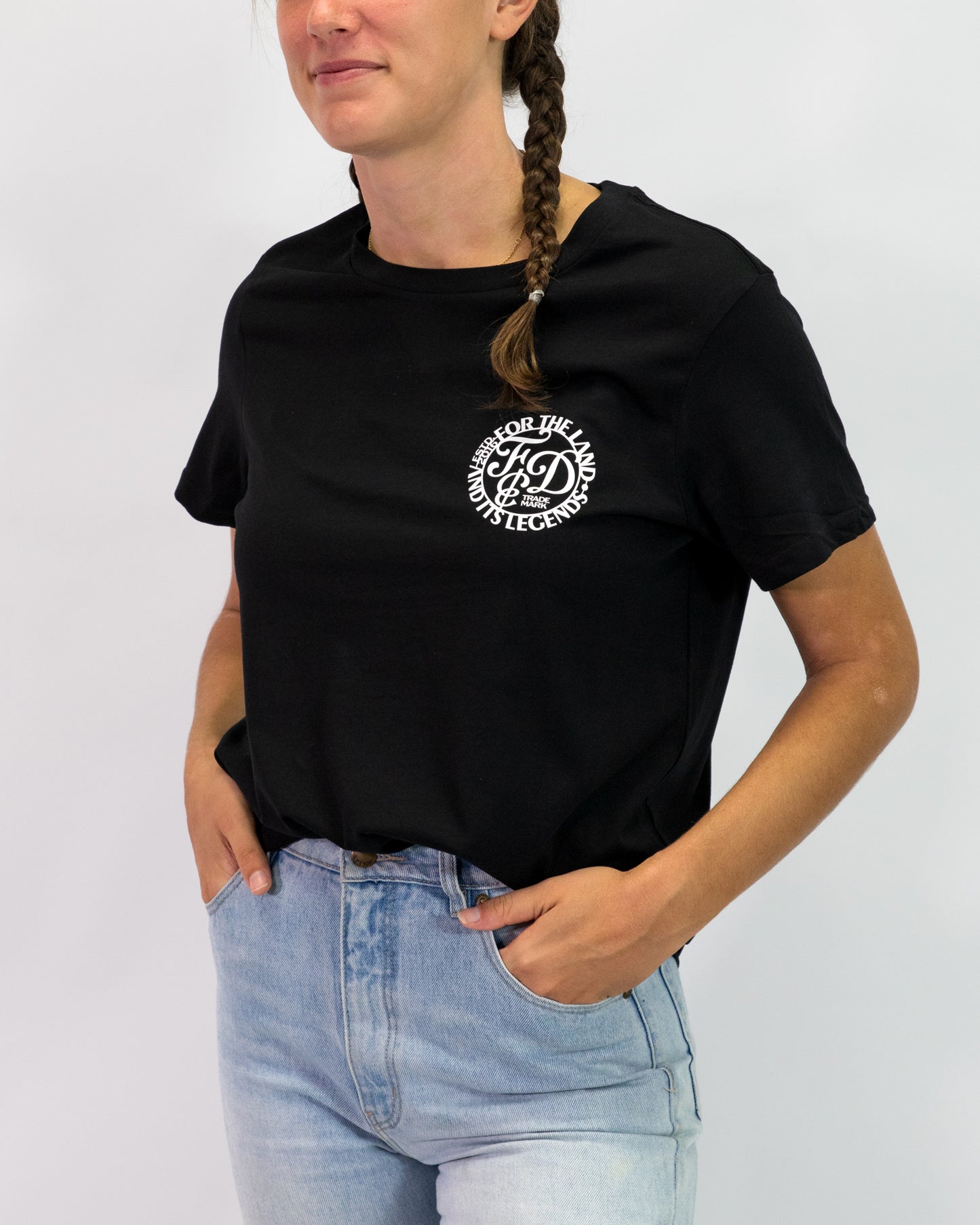 Livestock Womens T-Shirt Black