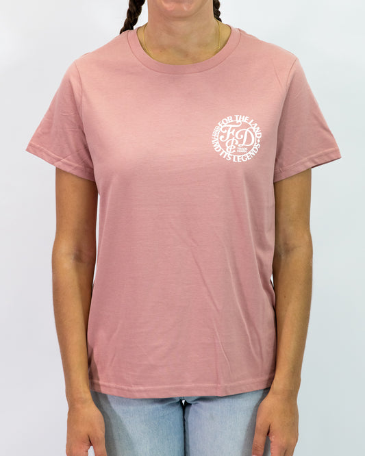 Livestock Womens T-Shirt Rose