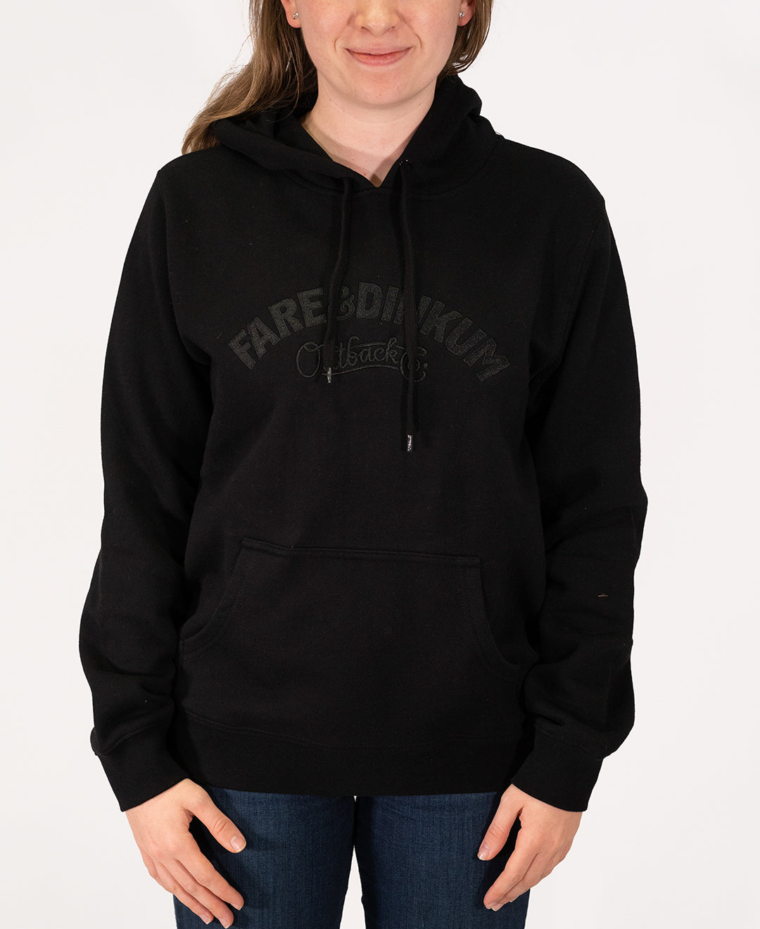 Black Pullover Hoodie