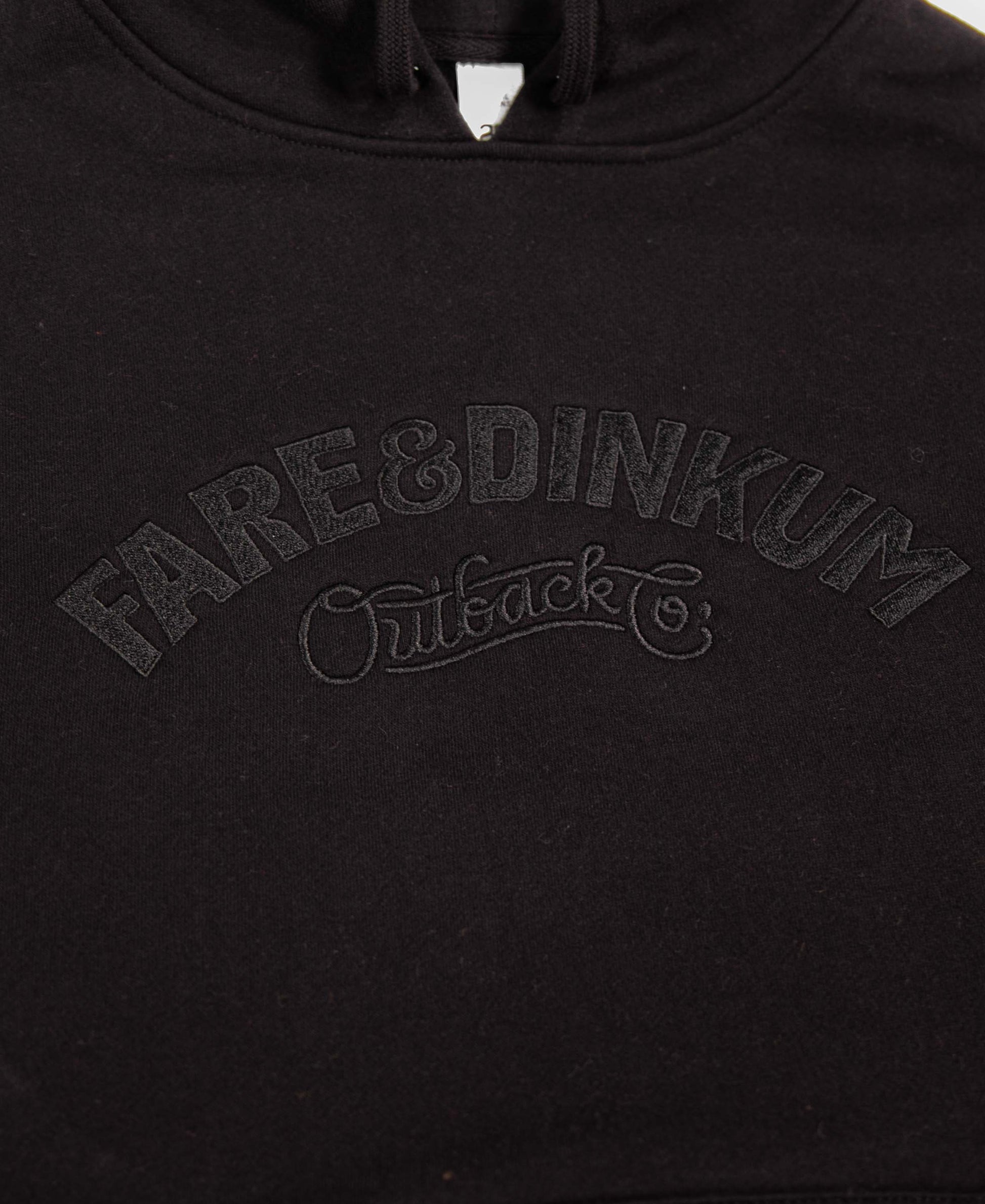 Black Pullover Hoodie