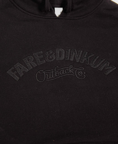 Black Pullover Hoodie
