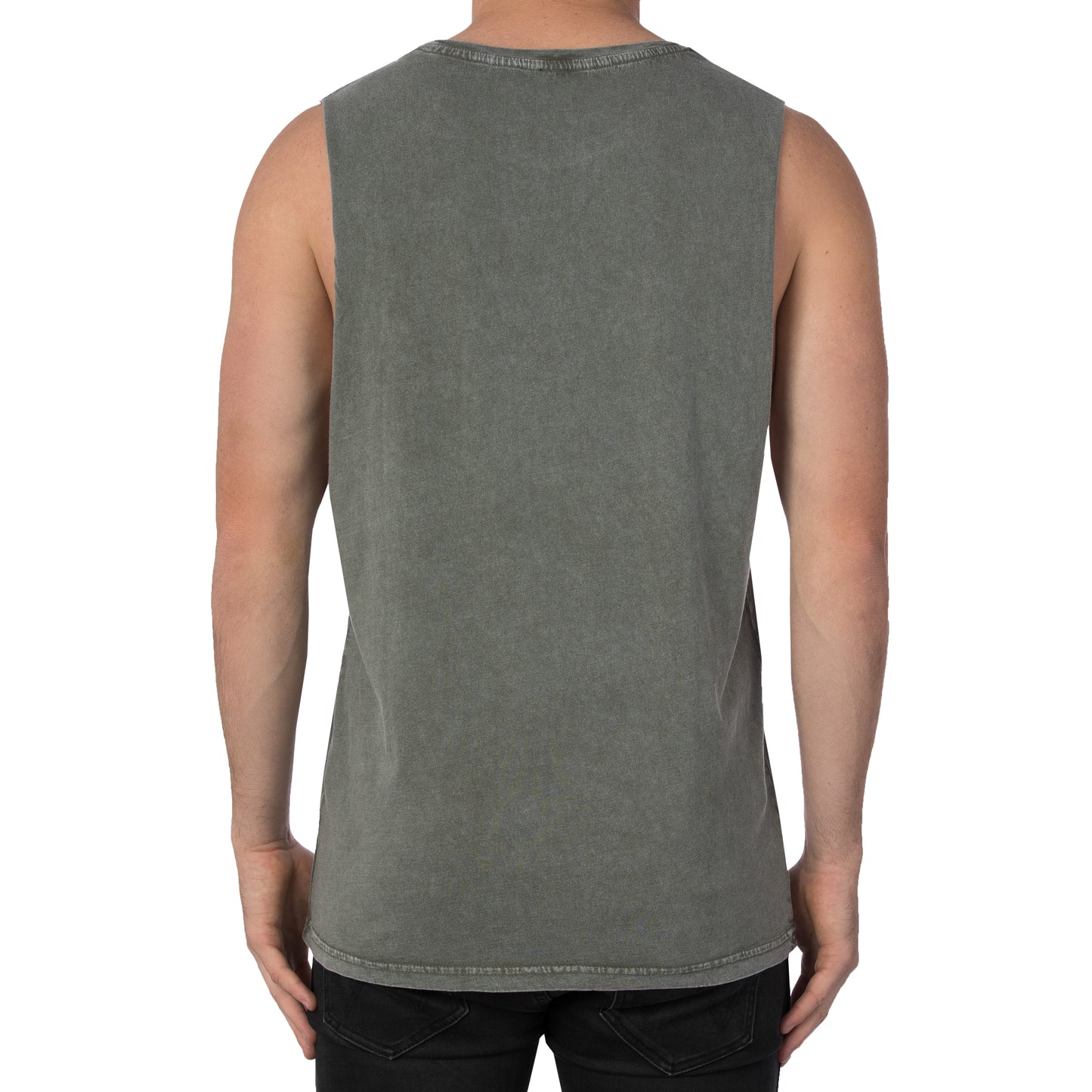 Signature Mens Muscle Tank Stone